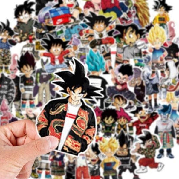 Stickers Skate<br> Dragon Ball (50 pcs) Stickers Mania