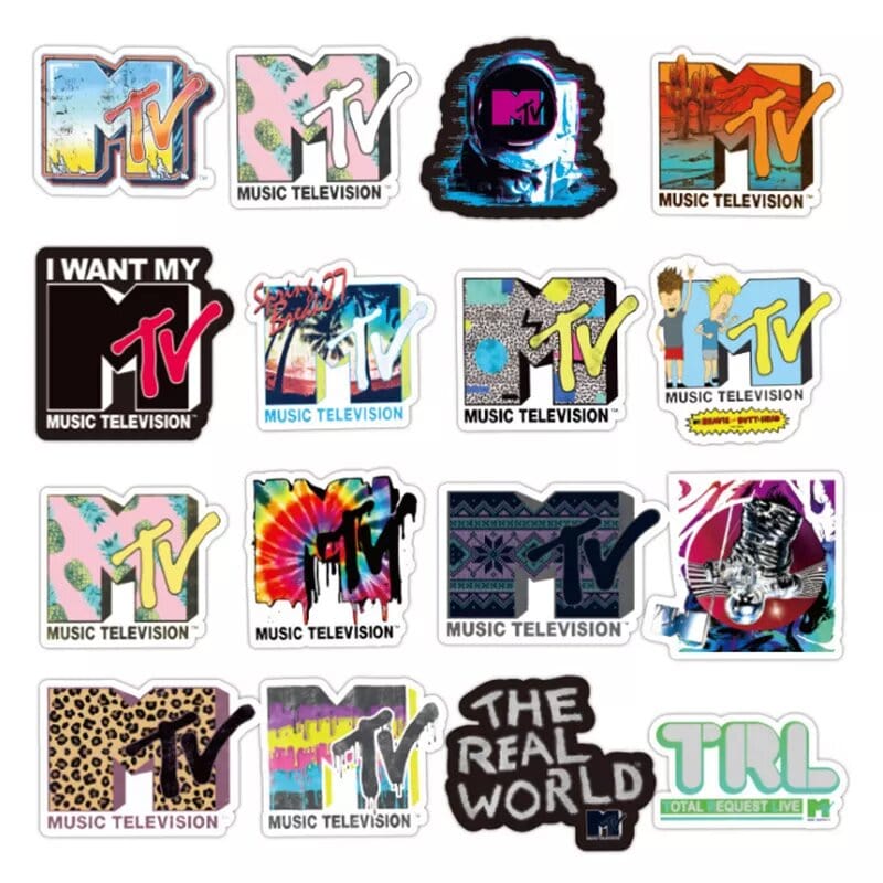 Stickers Skate<br> MTV (50pcs) Stickers Mania