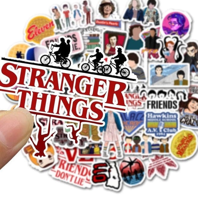 Stickers Skate<br> Stranger Things (50 pcs) Stickers Mania