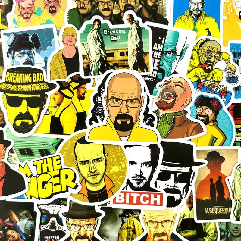 Stickers Skate Breaking Bad Stickers Mania