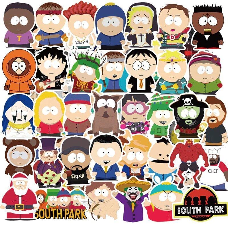 Stickers South Park Stickers Mania