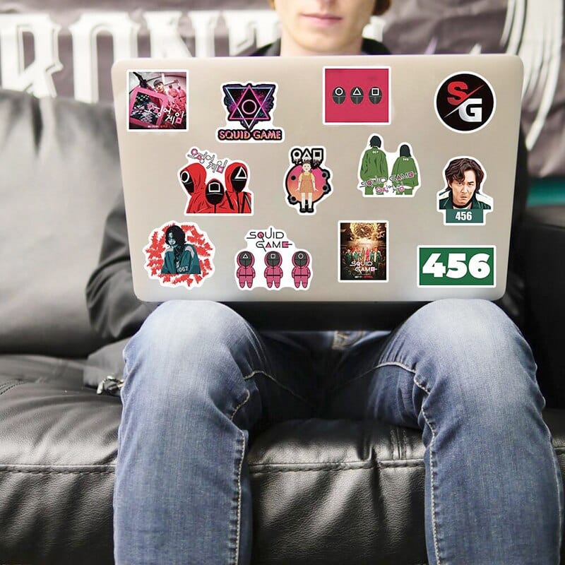 Stickers Squid Game (Pack de 50) Stickers Mania