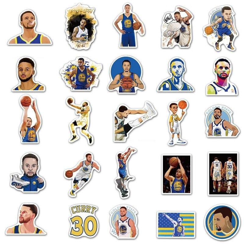 Stickers Stephen Curry Stickers Mania