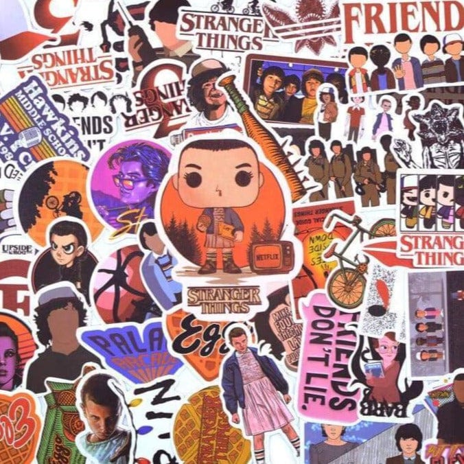 Stickers Stranger Things <br> (50pcs) Stickers Mania