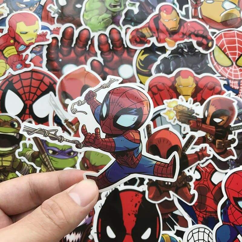 Stickers Super Héros Stickers Mania