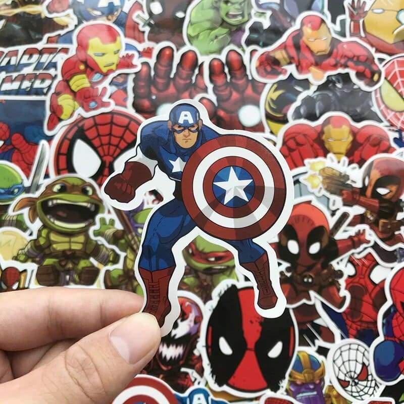 Stickers Super Héros Stickers Mania
