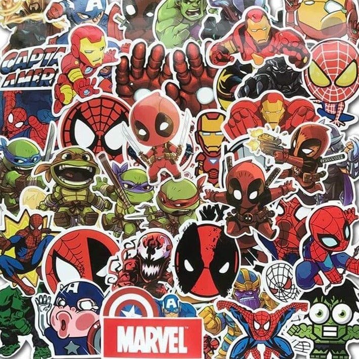 Stickers Super Héros Stickers Mania