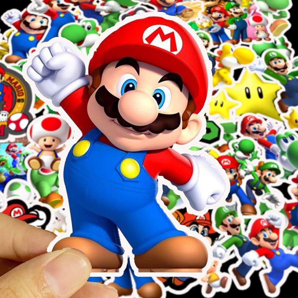 Stickers Super Mario Stickers Mania