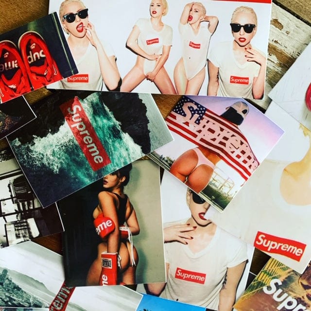 Stickers Supreme (Pack de 100) | Édition Limitée Stickers Mania