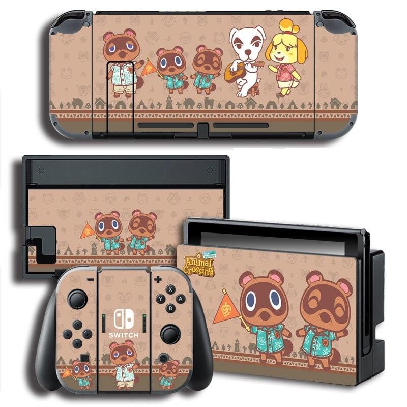 Stickers Switch Animal Crossing Marron Stickers Mania