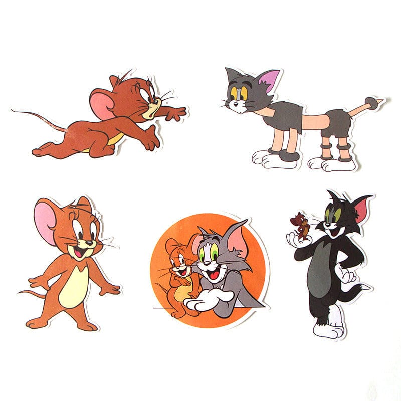 Stickers Tom & Jerry <br> (Pack de 17) Stickers Mania