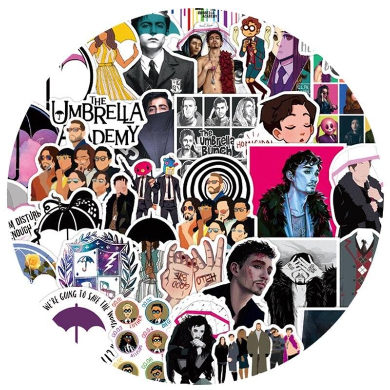 Stickers Umbrella Academy Stickers Mania