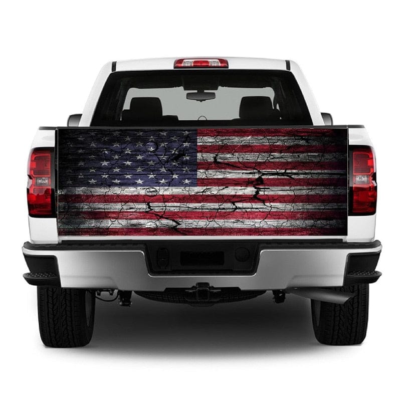 Stickers Van<br>Drapeau Américain Stickers Mania