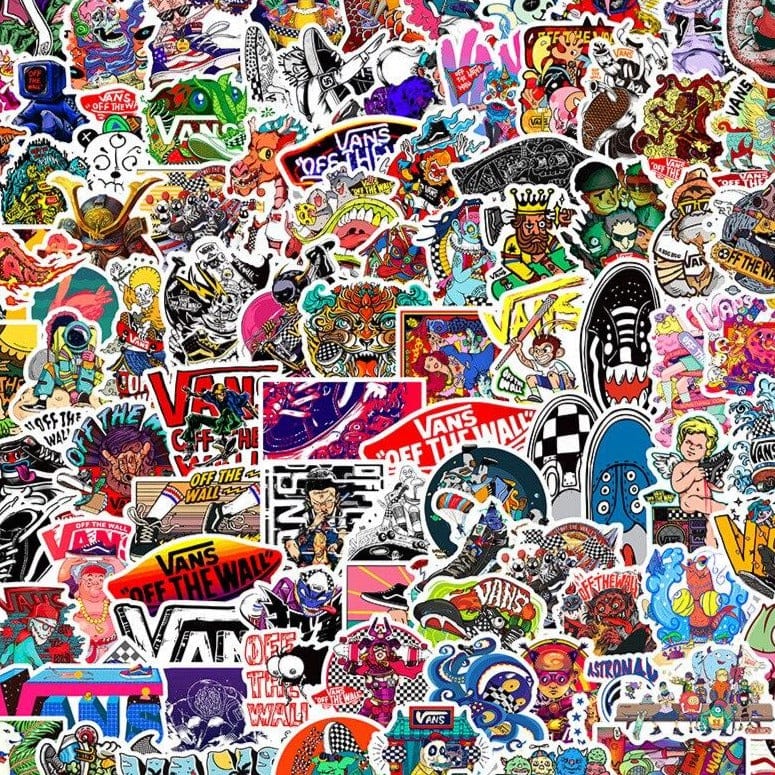 Stickers Vans Stickers Mania