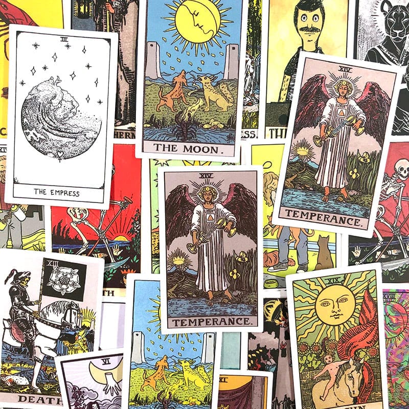 Stickers Vintage<br> Tarot Mat (60 pcs) Stickers Mania