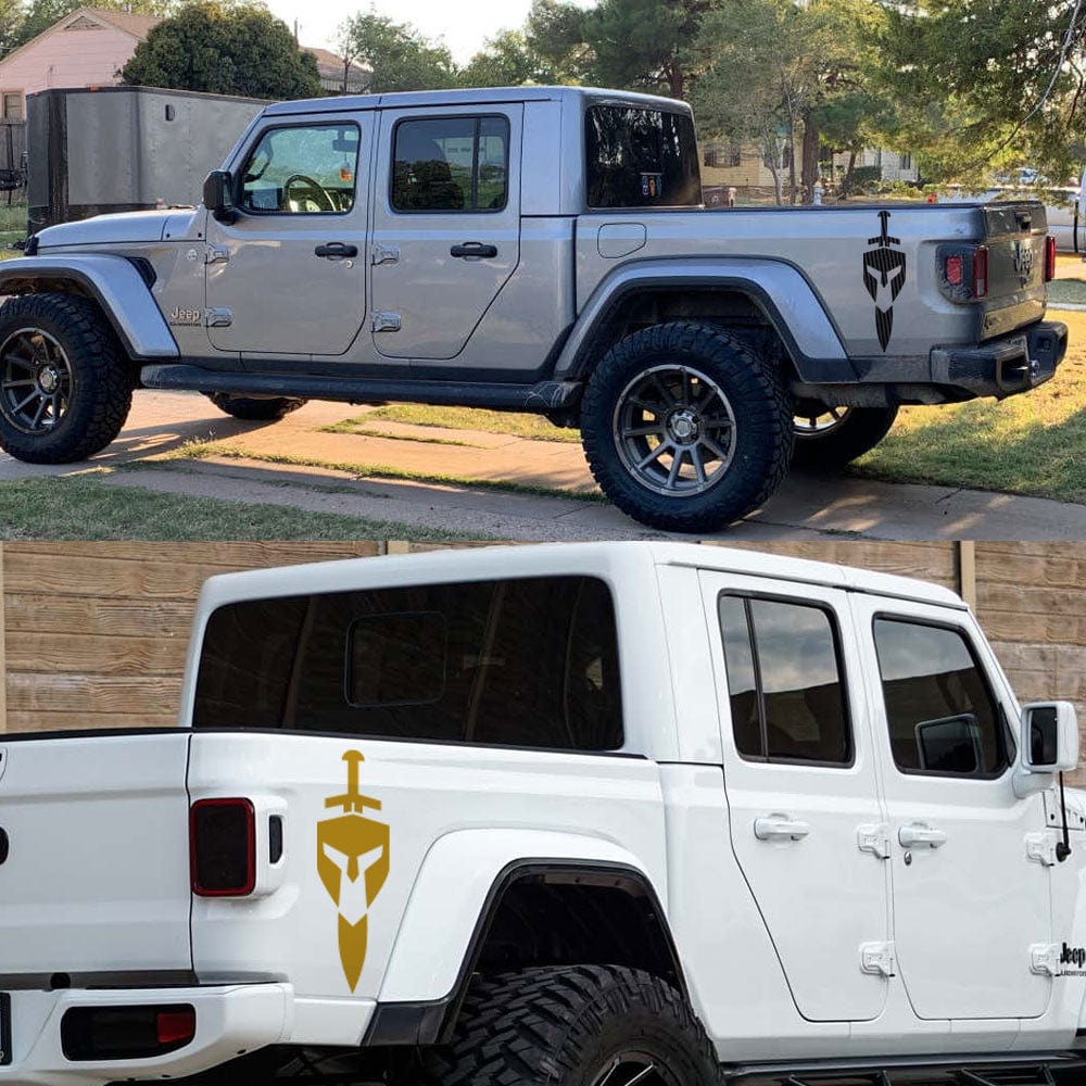 Stickers Voiture<br>Épée et Bouclier Stickers Mania