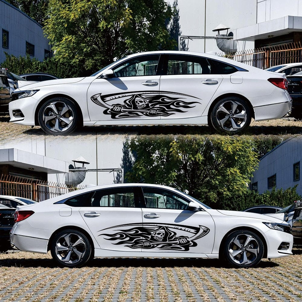 Stickers Voiture Faucheuse Stickers Mania