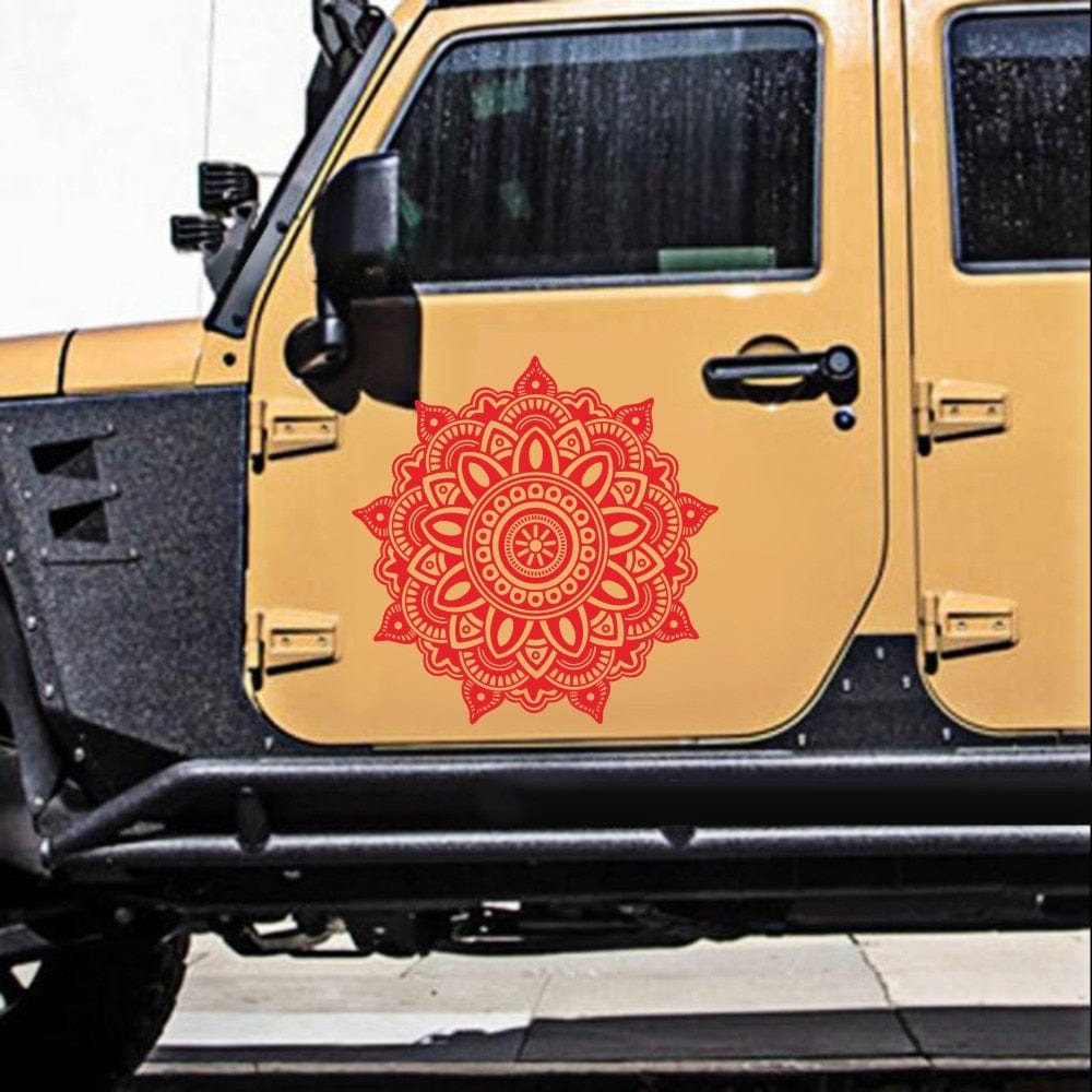 Stickers Voiture Mandala Stickers Mania