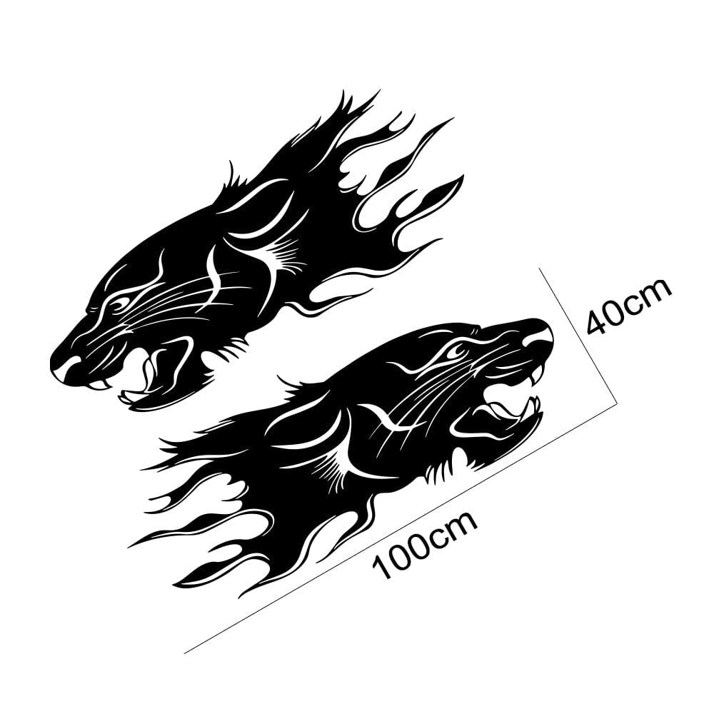 Stickers Voiture Panthère Stickers Mania