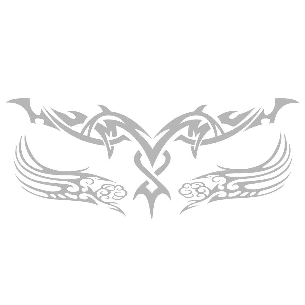 Stickers Voiture Tribal Gris Stickers Mania