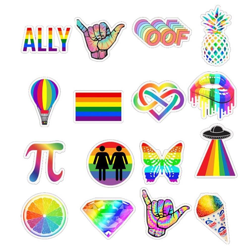 Stickers VSCO Arc en Ciel Stickers Mania