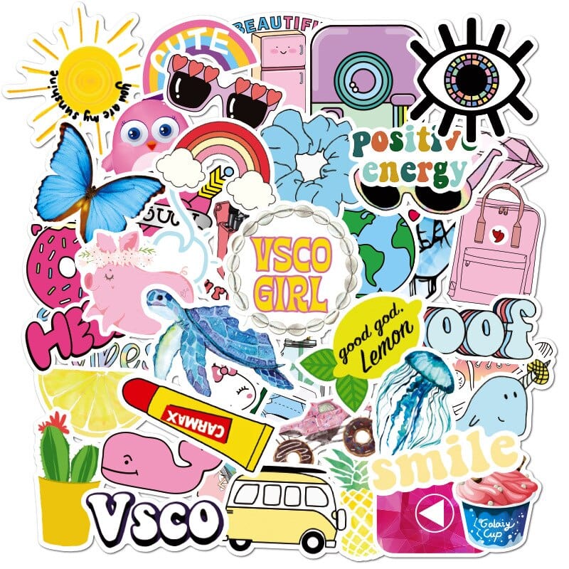 Stickers VSCO Girl Stickers Mania