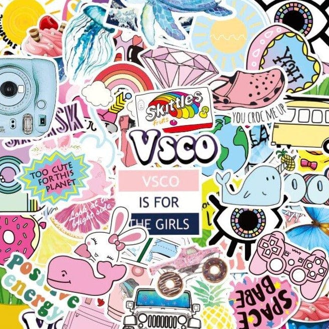 Stickers VSCO Girl Stickers Mania