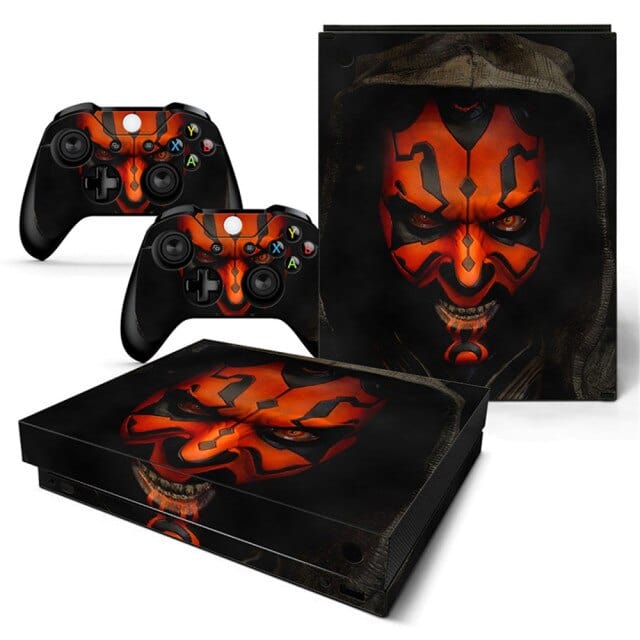 Stickers Xbox One X Dark Maul Stickers Mania