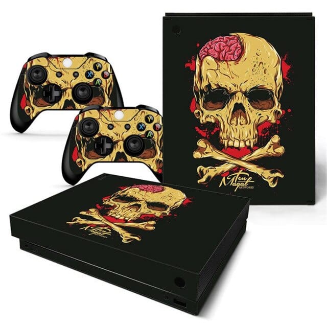Stickers Xbox One X Tête de Pirate Stickers Mania