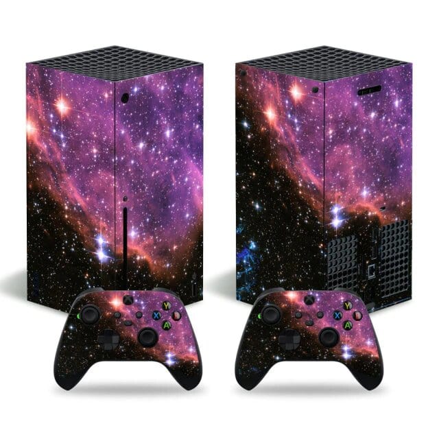 Stickers Xbox Series X<br> Galaxie Stickers Mania