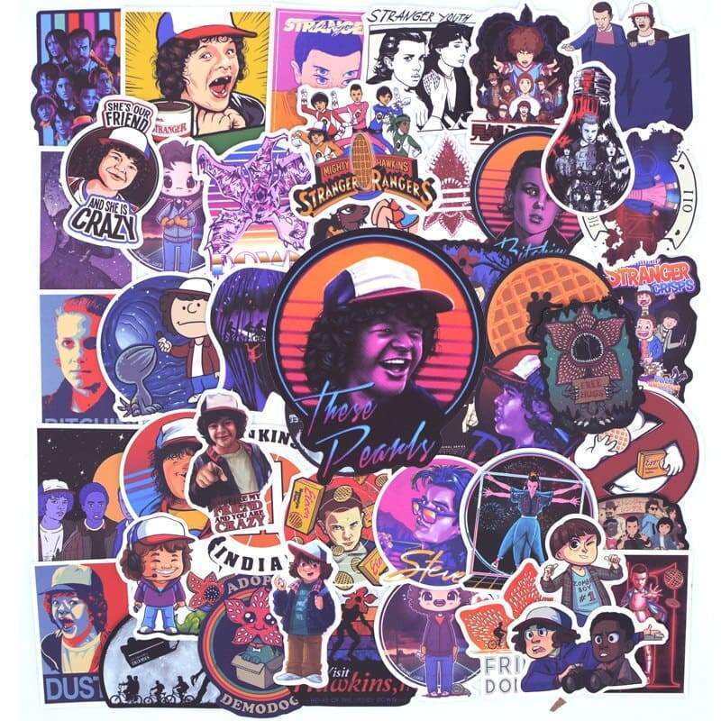 Stranger Things Stickers Stickers Mania