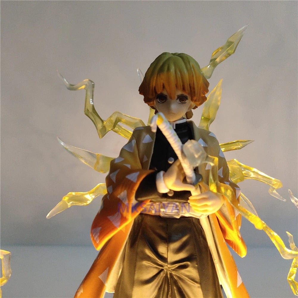 Zenitsu Agatsuma Figurine LED Stickers Mania