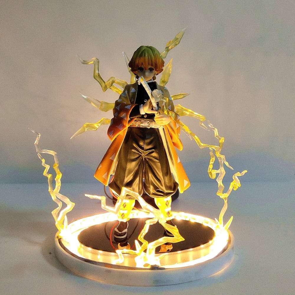 Zenitsu Agatsuma Figurine LED Stickers Mania