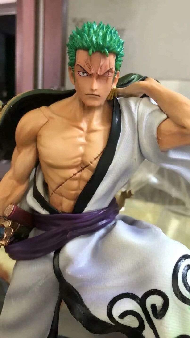 Zoro Figurine Wano Stickers Mania