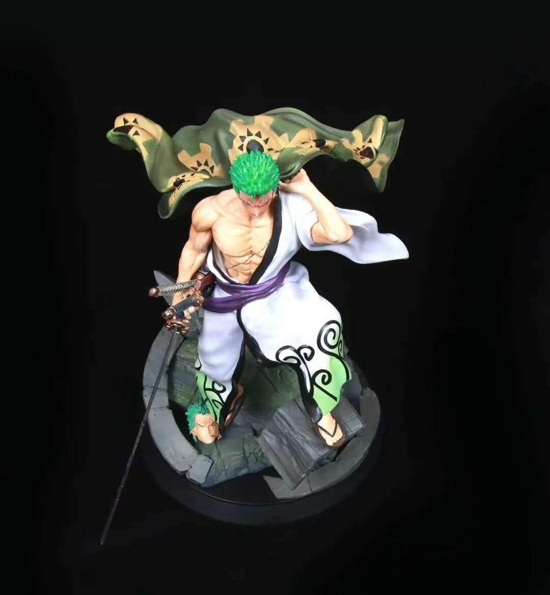 Zoro Figurine Wano Stickers Mania