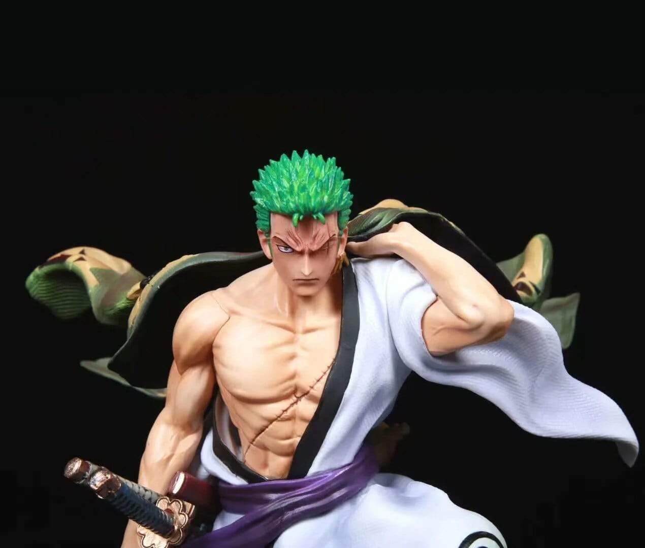 Zoro Figurine Wano Stickers Mania