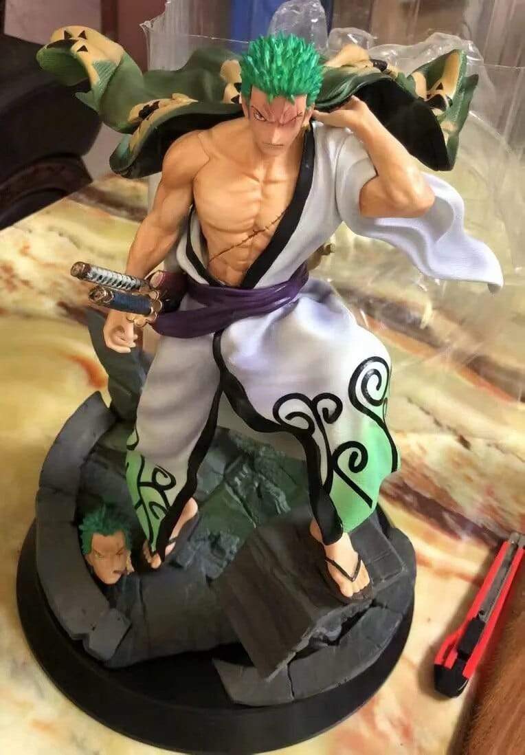 Zoro Figurine Wano Stickers Mania