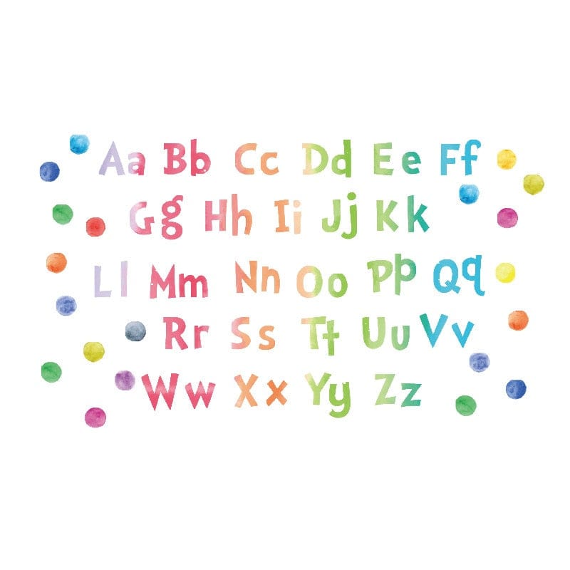 Autocollant Alphabet Multicolore Stickers Mania