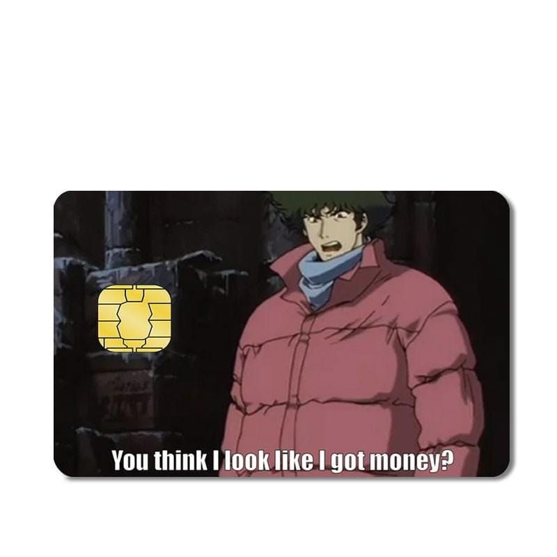 Autocollant Carte Bancaire Cowboy Bebop Stickers Mania