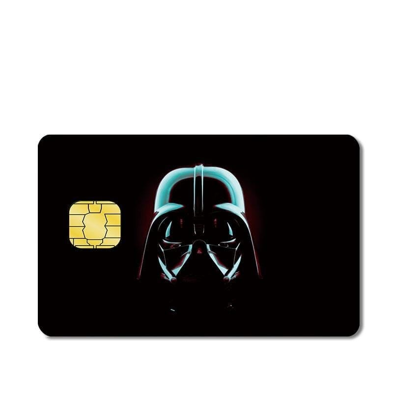 Autocollant Carte Bancaire Dark Vador Stickers Mania