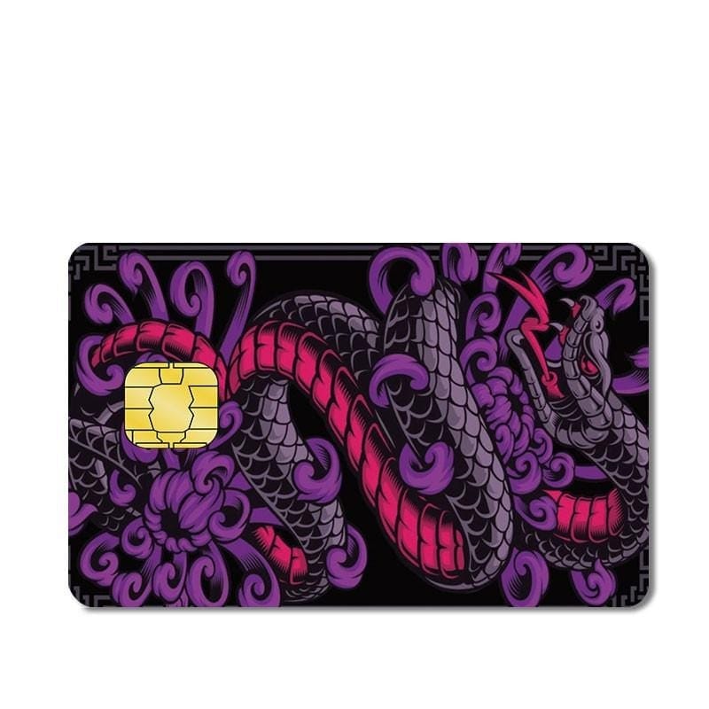 Autocollant Carte Bancaire Dragon Stickers Mania