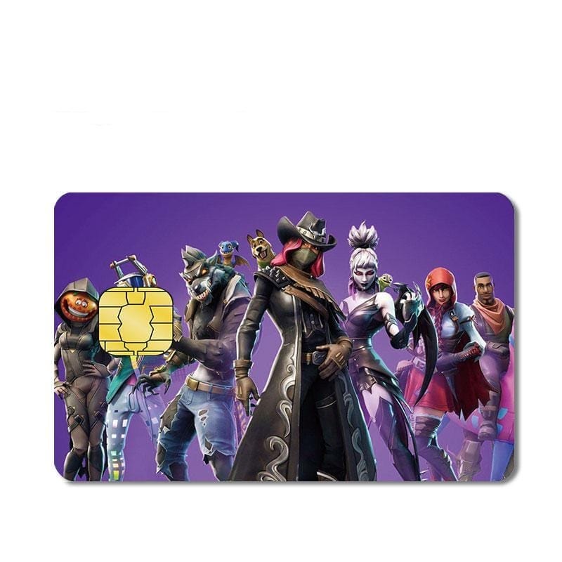 Autocollant Carte Bancaire Fortnite Stickers Mania