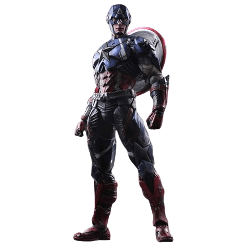 Avengers Captain America Figurine Titan 30 cm Stickers Mania