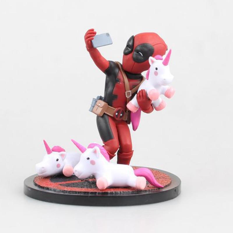 Deadpool Licorne Figurine Stickers Mania
