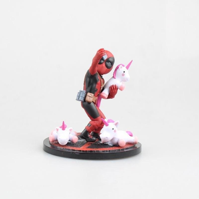 Deadpool Licorne Figurine Stickers Mania
