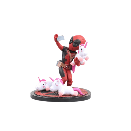 Deadpool Licorne Figurine Stickers Mania