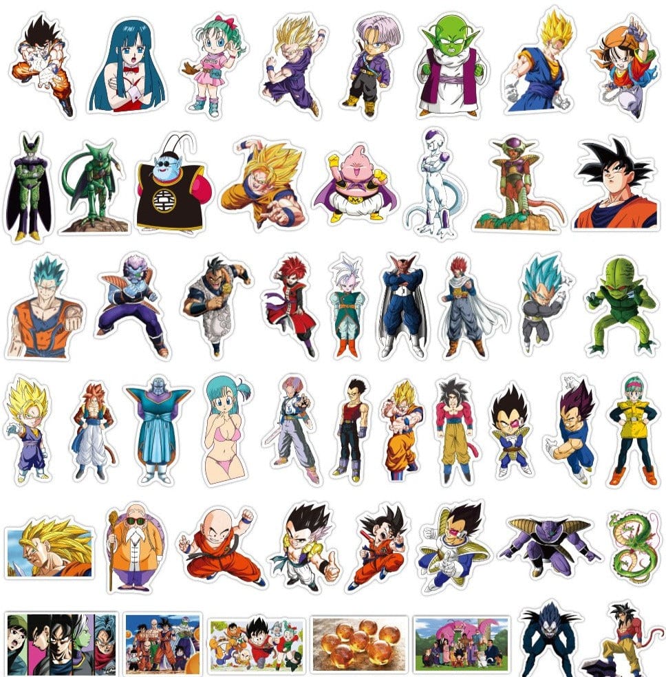 Dragon Ball Stickers Stickers Mania