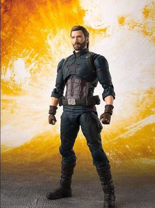 Figurine Captain America 15cm Stickers Mania