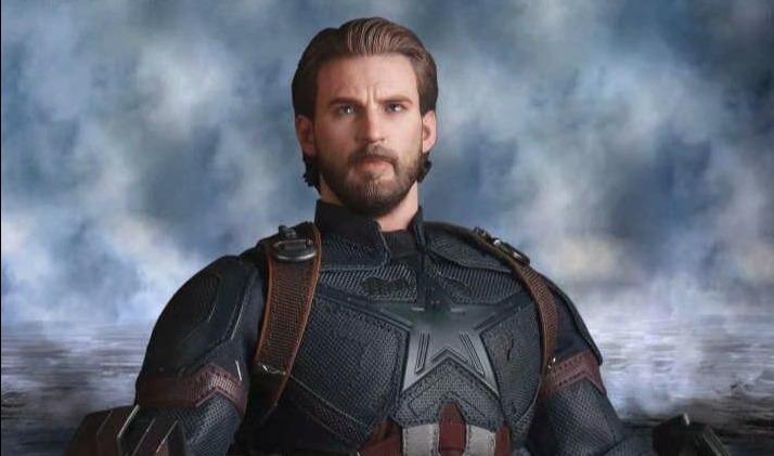 Figurine Captain America 28 cm Stickers Mania