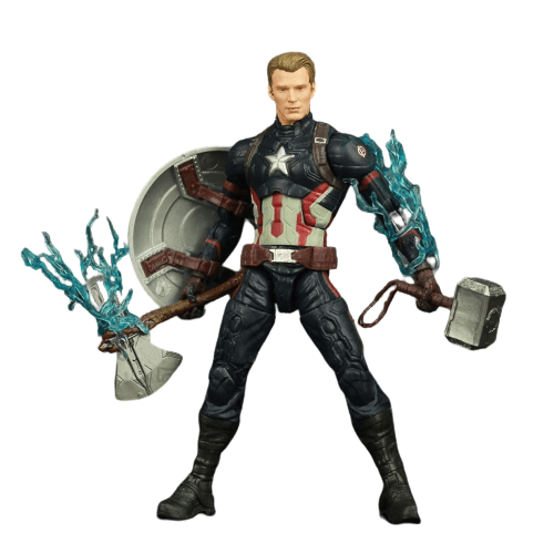 Figurine Captain America Mjolnir Stickers Mania